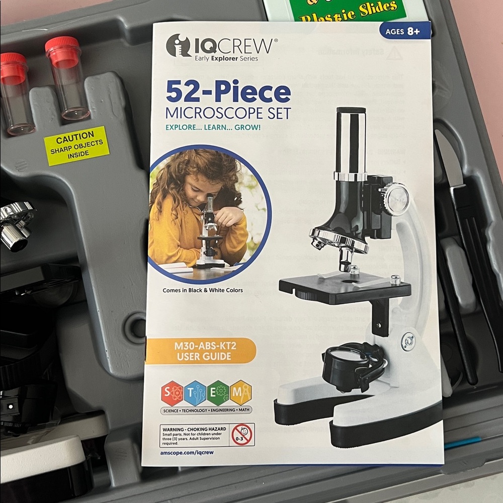 52-Piece Microscope Set with Case - Picture 4 of 4